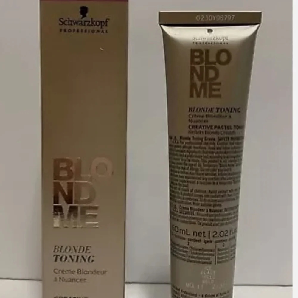 Schwarzkopf BlondMe Blonde Toning Pastel Tone Lilac 2.02 Ounces